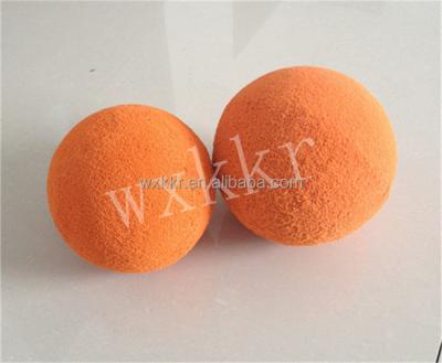 China Hot Sale Concrete Pump Pipe Concrete Pump Sponge Cleaning Ball for sale