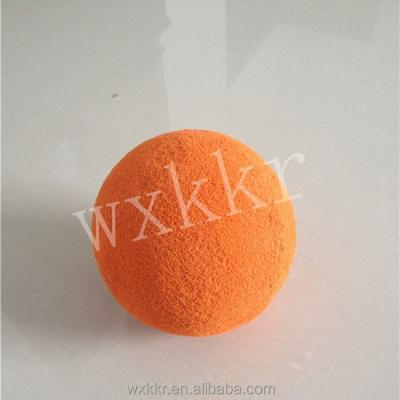 China Eco - Friendly Concrete Pump Sponge Ball For Cleaning Pipeline Concrete Sponge Cleaning Ball for sale