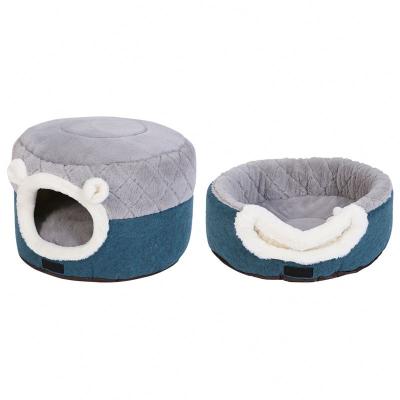 China Fashion Banana Pet Bed Kennel Fur Sky Dog Bed Orthopedic Memory Foam for sale