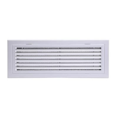 China ABS Plastic Ventilation Square Ceiling 600X250 Return Vent Grille for sale