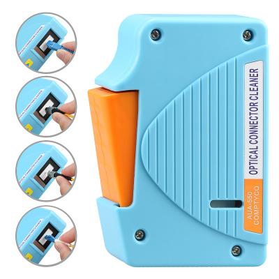 China SC/ST/FC/MU/LC Connector Cleaning Ferrule Fiber Optic Tool GL-550 SC Fiber Optic Cleaner Tool GL-550 SC/ST FC MU LC DIN Fiber Optic Cleaner Cleaning Tool Box for sale