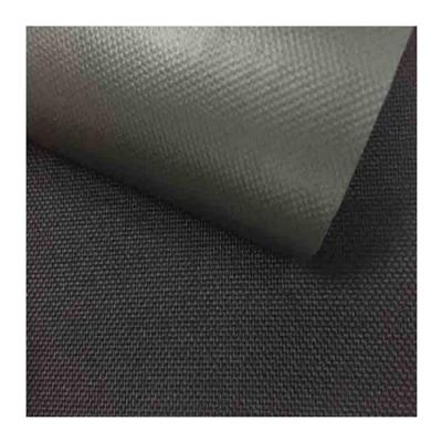 Κίνα PVC Coated Polyester Clothing Fabric Plain Mesh Handbag Black 600d Oxford Fabric προς πώληση