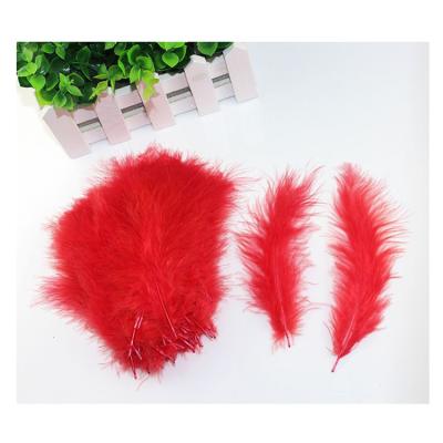 China DIY Turkey Feather Home Decor Colourful Bobble Ball Stuffed Feather Te koop