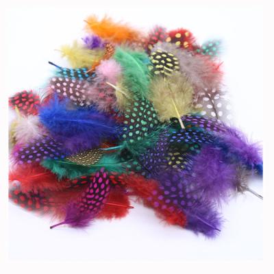 China Pearl Chicken Feather Home Decor Manicure False Eyelashes Feather For Decoration for sale