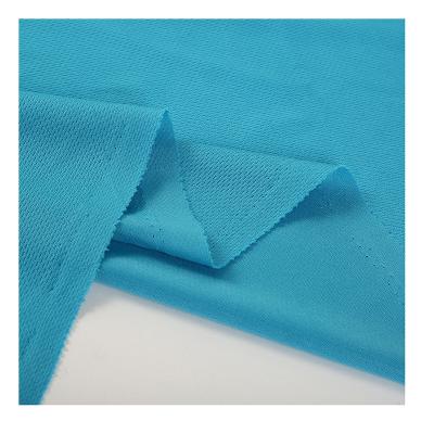 China T Shirt Knitted Jersey Fabric Polyester Moisture Absorption And Sweat Removal Quick Drying Mesh Cloth for sale