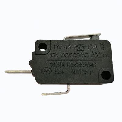 China Microwave switch 250v t85 25t85 5e4 kw3a micro switches DV-16-A01-NN3-200E for sale