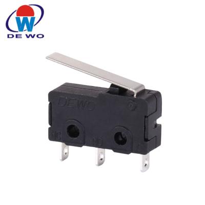 China Assembly 3a 250v 40t85 5e4 Electric Micro Switch SS5-02N1-050 for sale