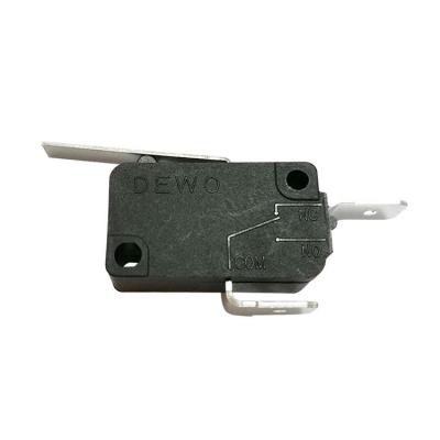 China Match lever lxw 16 2 3 10amp 250v 5e4 25t85 micro switch DV-16-A02-KK2-100E for sale