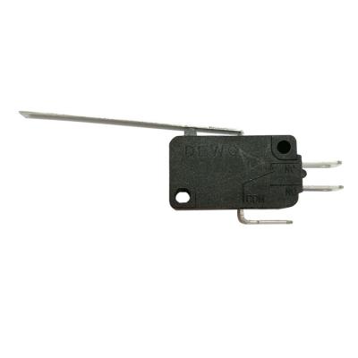 China Kw3 oz Long Hinge Lever 40t85 5e4 250v Electronic Micro Switch DV-16-A03-MM1-060E for sale