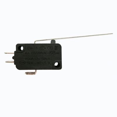 China China wholesale 8a 250v wiring diagram micro switch with 2 terminals DV-16-A03-AA1-060E for sale