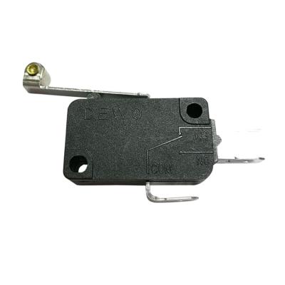 China Electrical components 2 terminals slide micro door switch for massor DV-16-A06-WW3-100E for sale