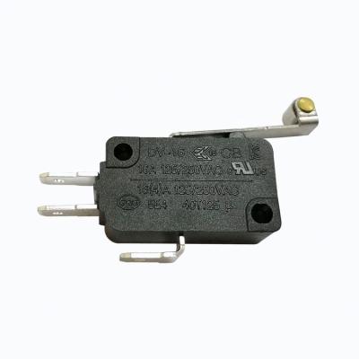 China kw10 kw3 oz 16a 250vac 25t150 20a 250vac limit lever spst microswitch DV-16-A06-NN1-100E for sale