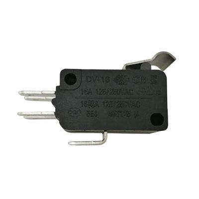 China Good quality dpdt on off micro switch double t85 5e4 switch DV-16-B48-NN1-250E for sale