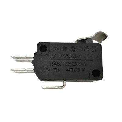 China 6 Pin Electric Lever Short Weld t105 1e4 Double Micro Switches DV-16-B48-NN1-250E for sale