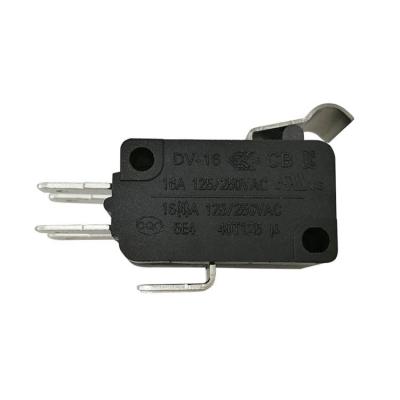 China Wholesale pole 16a 250v double action dpdt micro switch DV-16-B48-NN1-250E for sale