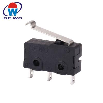 China On off sm5 10amp 250v t150 5e4 SS5-07N1-050 double action snap duty micro service key for sale