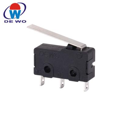 China Electronic Device Long Life 250vac 5A On Micro Switch for sale