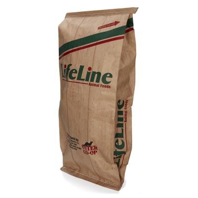 China 100% Eco-Friendly Recyclable Seamed Flat Bottom Kraft Paper Bags for sale