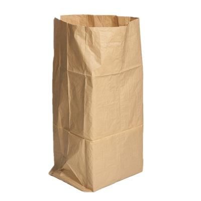 China Customized Eco-Friendly Recyclable Kitchen Food Lawn Leaf Waste Garbage Waste Paper Bags for sale