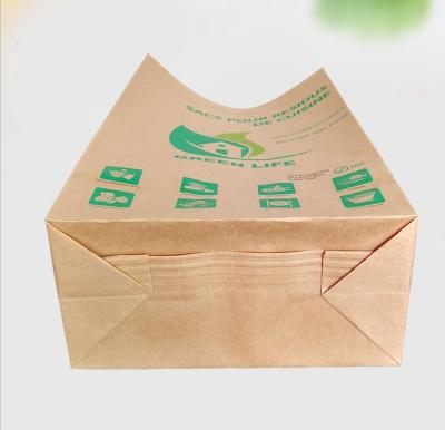 China Recyclable Biodegradable Recycling Kitchen Food Waste Composting Bags for sale