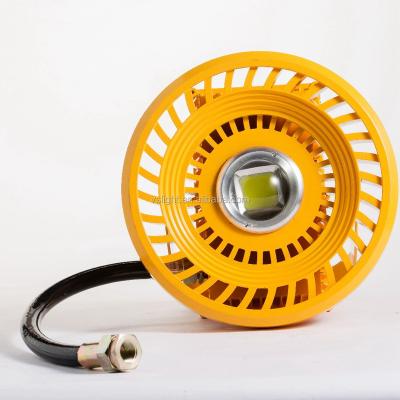 China Alluminium alloy PC optical lens atex gas station canopy bridgelux cob lamp 50w 80w 100w 150w 200w led flood light explosion proof for sale