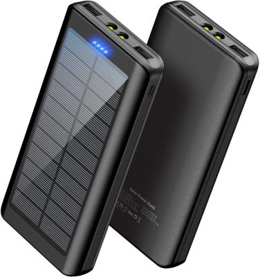 China Hot Portable Mini Outdoor Power Bank 20000 Mah Outdoor Rechargeable Battery Solar Power Bank Home Selection Mini Outdoor Power Bank Business For Smartphone for sale