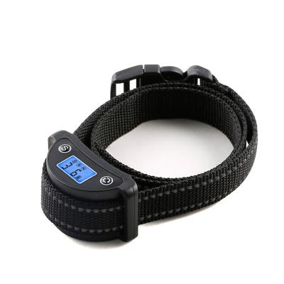 China Hot Selling Beep Bark Stop 2023 Anti No Shock Bark Dog Training Collar For Dogs for sale