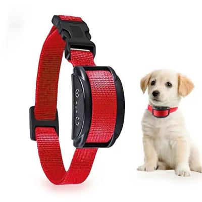 China Factory Direct Pet Training Products 2023 Viable Automatic Antibark Beep Static Shock Device Bark Anti Bark Collar For Dog for sale