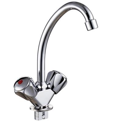 China KITCHEN FAUCET TWO HANDLE WITH HOSE KITCHEN FAUCET MO-C-004 for sale