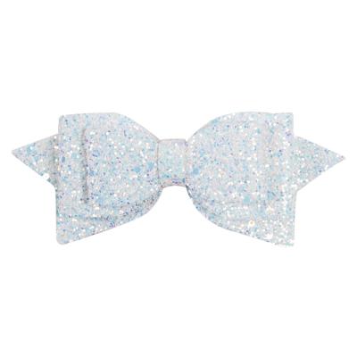 China New arrival fashionable sequins shinny headband hair barrettes sparkle baby hair bow for girls hair decoration for sale