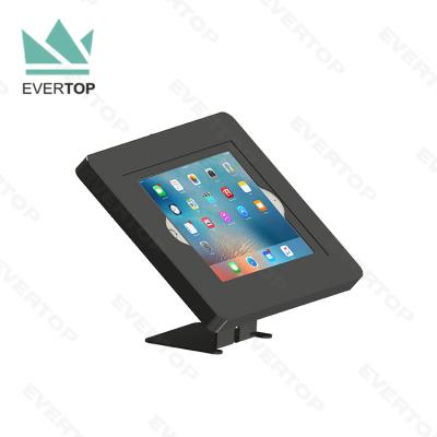 China LST13-C Worktop Compact Tablet Security Kiosk Stand For iPad Android Samsung Kiosk Tablet Stand Display For 8