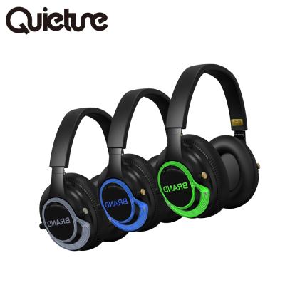 China One Transmitter Connecting To Many Headphones F49 Silent Disco Headphones Customized Service 3 Channels BT Headset Shine Over-Earphone. for sale