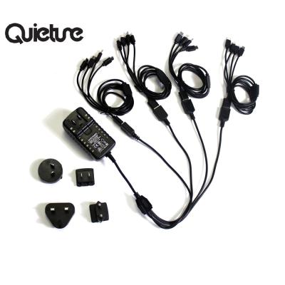 China Earphone Party Music Led Wireless High Fidelity Stereo DJ 3 Channel Disco Headphones 16 Ports Silent Charger for sale