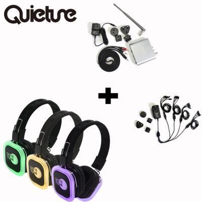 China Headband A Set Disco F39 Silent Earphone 10 Pieces + 1pieces TC-5 Transmitter + 1 Pieces TYPE-C Charger for sale