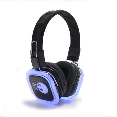 China Design 3 High Fidelity Silent Single Channel Headphone F39 Disco Disco Earphone For Silent Party With LED Lights for sale