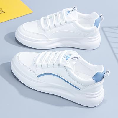 China Walking Shoes 2021 New Design Autumn Small White Shoes Soft Woman Girl Shoes Wild Student Casual Simple Style Shoes for sale