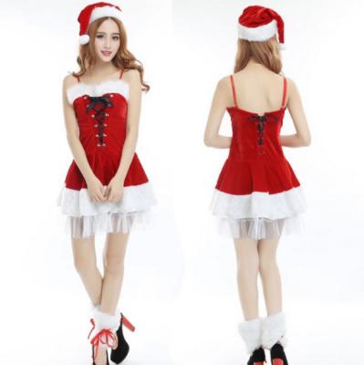 China Wholesale Customized Christmas Costume Temporary Performance Costume Plus Size Top Quality for sale