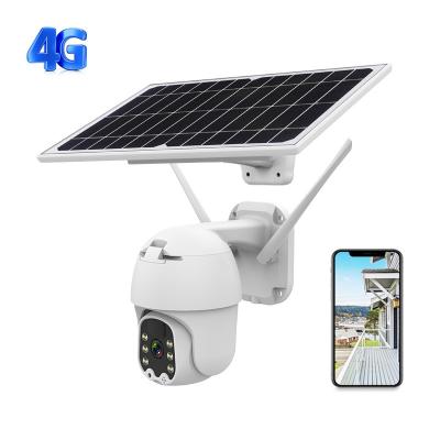 China 2021 TUYA NIGHT VISION 4G Wifi Camera HD 1080P PIR Battery Outdoor Waterproof Security Ptz Solar IP Cam Speed ​​Dome YN90 for sale