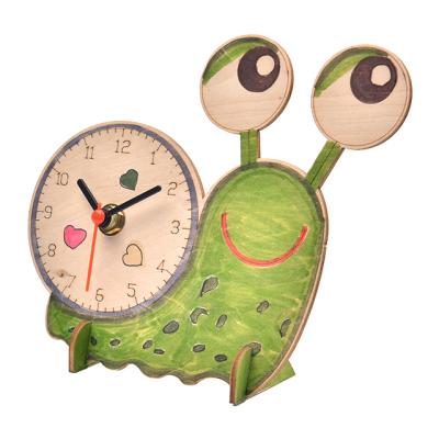 China 2021 New Cheap Home Education Kids Educational Toys Baby Snail Early Learning Calendar Clock for sale