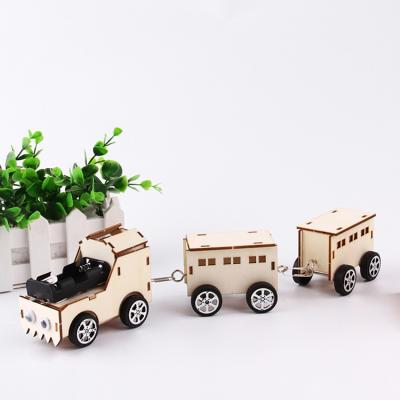 China Diy Craft 3d Puzzle Educational Funny Train Educational Toy Model Trains Premium Creative Toy For Children Assembly for sale