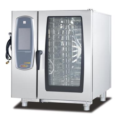 China Commercial commercial stainless steel combi-steam oven in Canton EOA-10-AC for sale