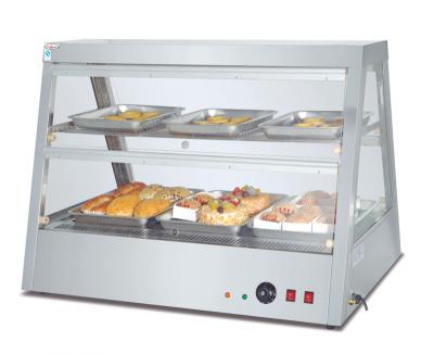 China Stainless Steel Display Hot Showcase Electric Food Warmer (DH-2*3) for sale