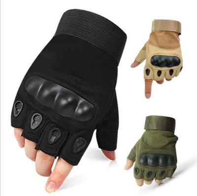 China Huanwei Nylon Factory Wholesale Leather Training Gloves Cycling Gloves Fitness Glove for sale