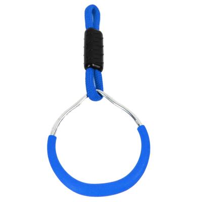 China Outdoor Play Outdoor Backyard Play Colorful Gymnastic Rings Dangle Bar Rings for sale