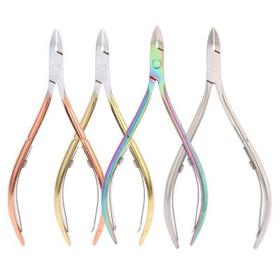 China Nail Art Tools Anti-Splash Finger Stainless Steel Nail Clippers Manicure Scissors Nail Clippers for sale