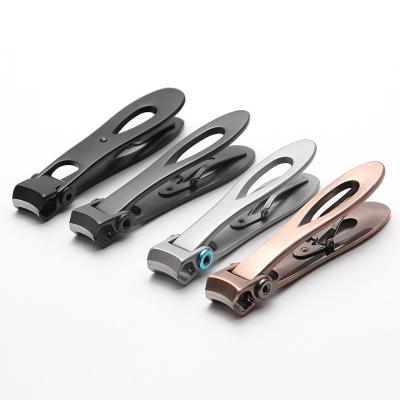 China Creative Large Stainless Steel Finger Nail Clipper Single Mouth Large Nail Clippers for sale