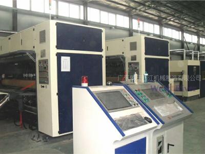 China Computer Control Dual Seats Thin Blade Slitter Scorer Corrugated Cutting for sale