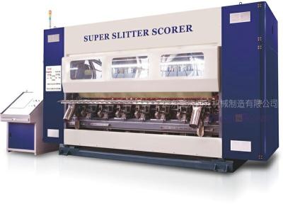 China AC Servo Computer Controlled Super Thin Blade Slitter-Scorer Corrugated Slitting for sale