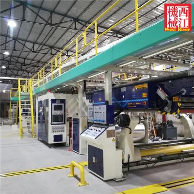 China Complete 3 5 7 Ply Flute Corrugated Cardboard Carton Box Machine Production Line for sale