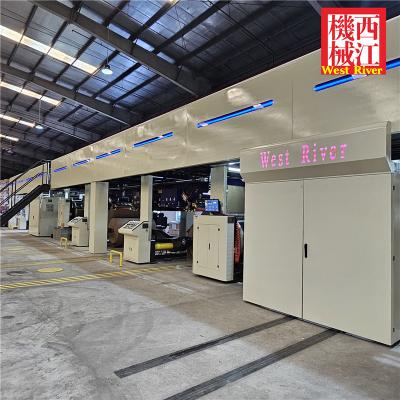 China 1/2/3 Layer Span Bridge, Automatic Tension Control, Cardboard Alignment and Web Guiding System for sale